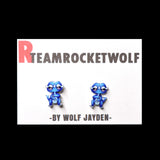 Gecqua pokemon earrings.