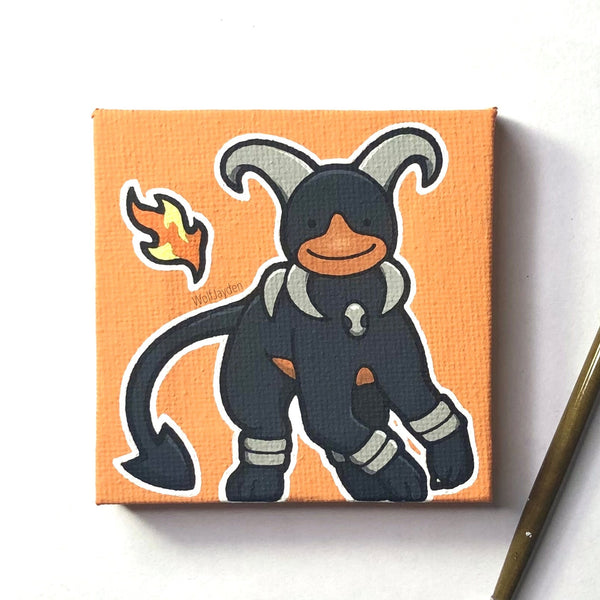 Original Painting - Ditto Houndoom