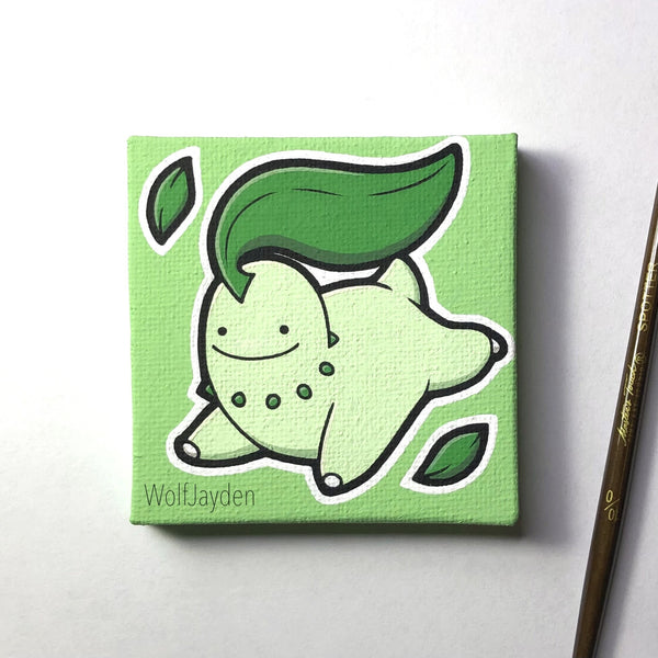 Original Painting - Ditto Chikorita
