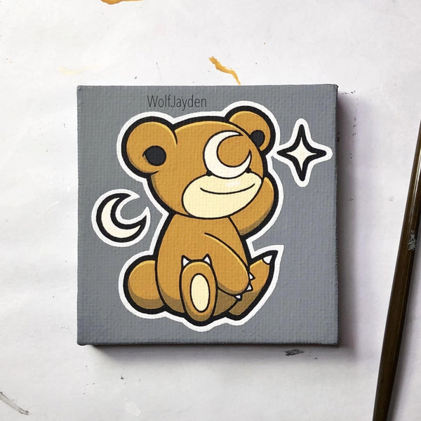 Original Painting - Ditto Teddiursa