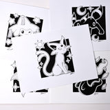 Original Drawings - Inked Mons (5"x7")