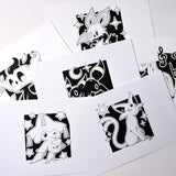 Original Drawings - Inked Mons (5"x7")