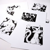 Original Drawings - Inked Mons (5"x7")