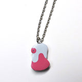 Hyper Potion clay necklace.