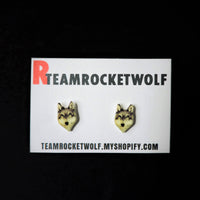 Wolf Earrings