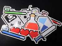 Pixel Gamer Sticker Pack