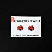 Halloween Pixel Earrings