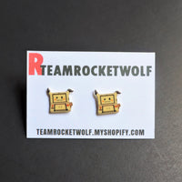 Poke Console Earrings