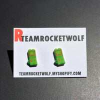 Poke Console Earrings