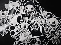 Skeletal Mons Sticker Pack